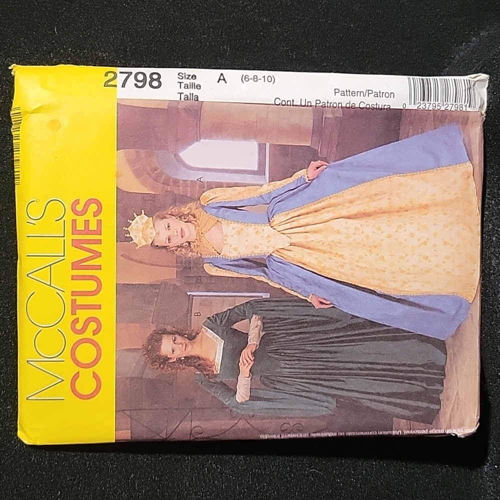 McCall's: Sewing Pattern Uncut 2798